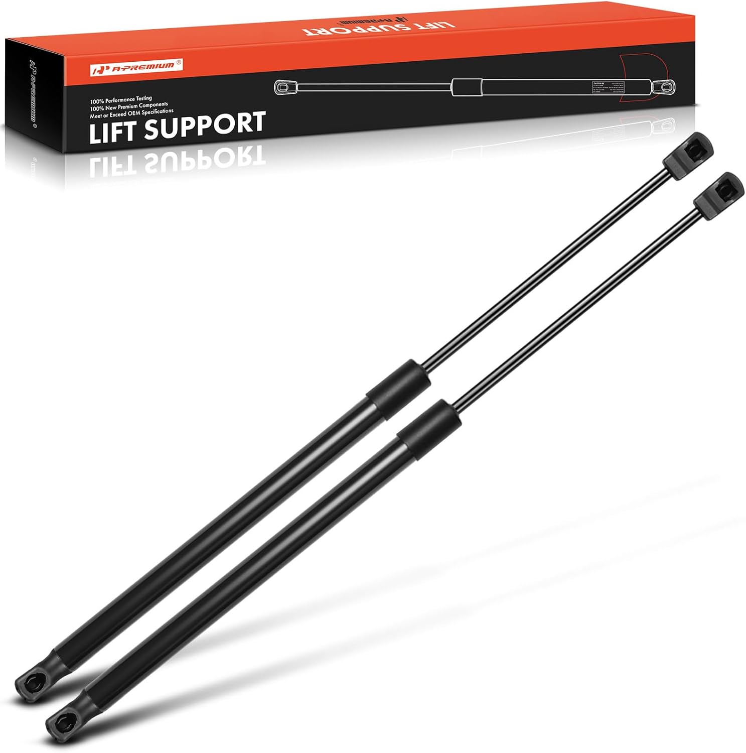A-Premium Rear Liftgate Lift Supports Shock Struts Compatible with Select Infiniti Models - FX35 2009-2012, FX37 2013-2013, FX50 2009-2013, Sport Utility - Replace# 904531CA0A(2PC Set)
