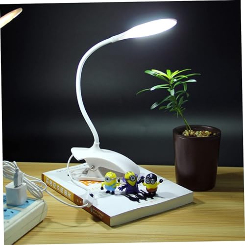 Miniatura 3 de Uonlytech Lámpara para dormitorio, lámpara de escritorio LED para dormitorio, lámpara de escritorio antideslizante, mini lámpara de mesa LED para
