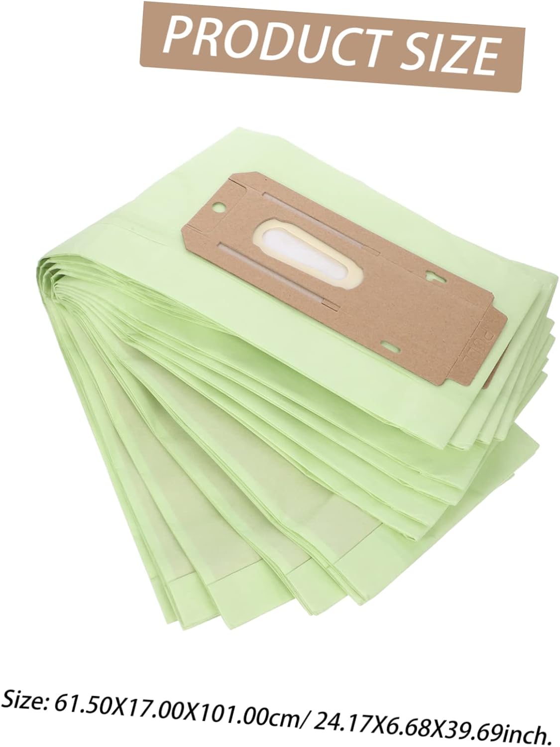 Vacuums 16 Pcs Vacuum Bvacuum Cleaner Standard Bcontainer Collection Bags Vaccume Replacement Bags Floor Vacuum Disposal Bpaper Trash B20G Meltblown (85%) Paper Bags