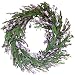 The Wreath Depot Overbrook Silk Lavender Spring Door Wreath 22 Inch, White Storage Gift Box Included