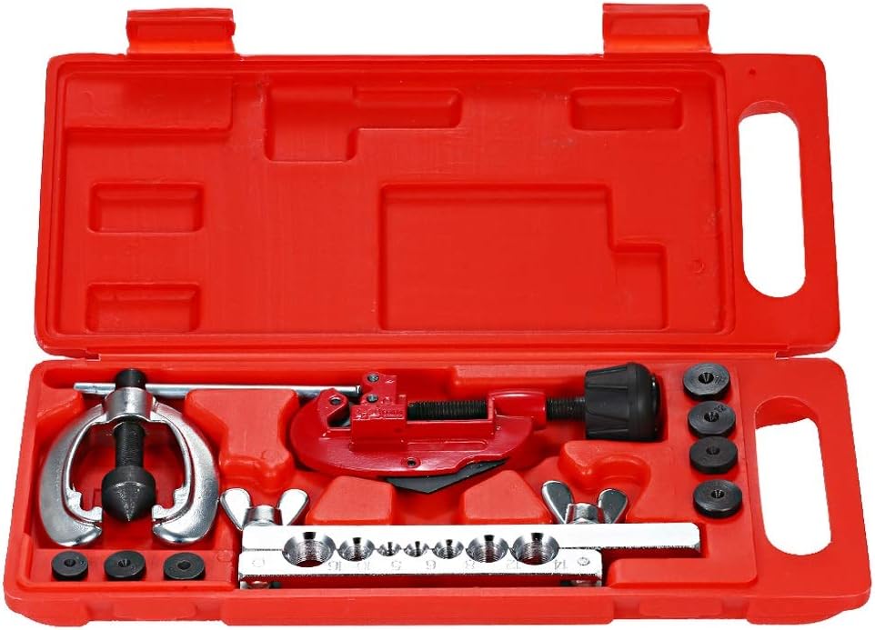 Metric Cutter tool kit Copper Brake Fuel Pipe Repair Flaring Dies Tool Set for Cutting Tools for Refrigeration