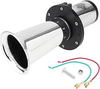 OOGA Air Horn Classical Car Horn Car Truck Auto Antique Ahooga Vintage Classic Old Style School Chrome 110dB 12V