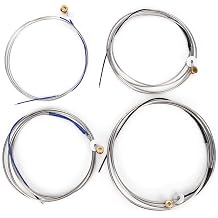 Sxhlseller Double Bass Strings 4-String Steel Core Set for Upright Bass
