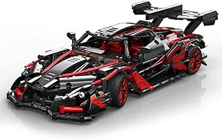 DIYI Sports Car Building Kit, 1:14 Collectible Super Racing Car Model Building Toy, 1391+Pcs Building Blocks Compatible with Lego Technic (4324NBC1754H)
