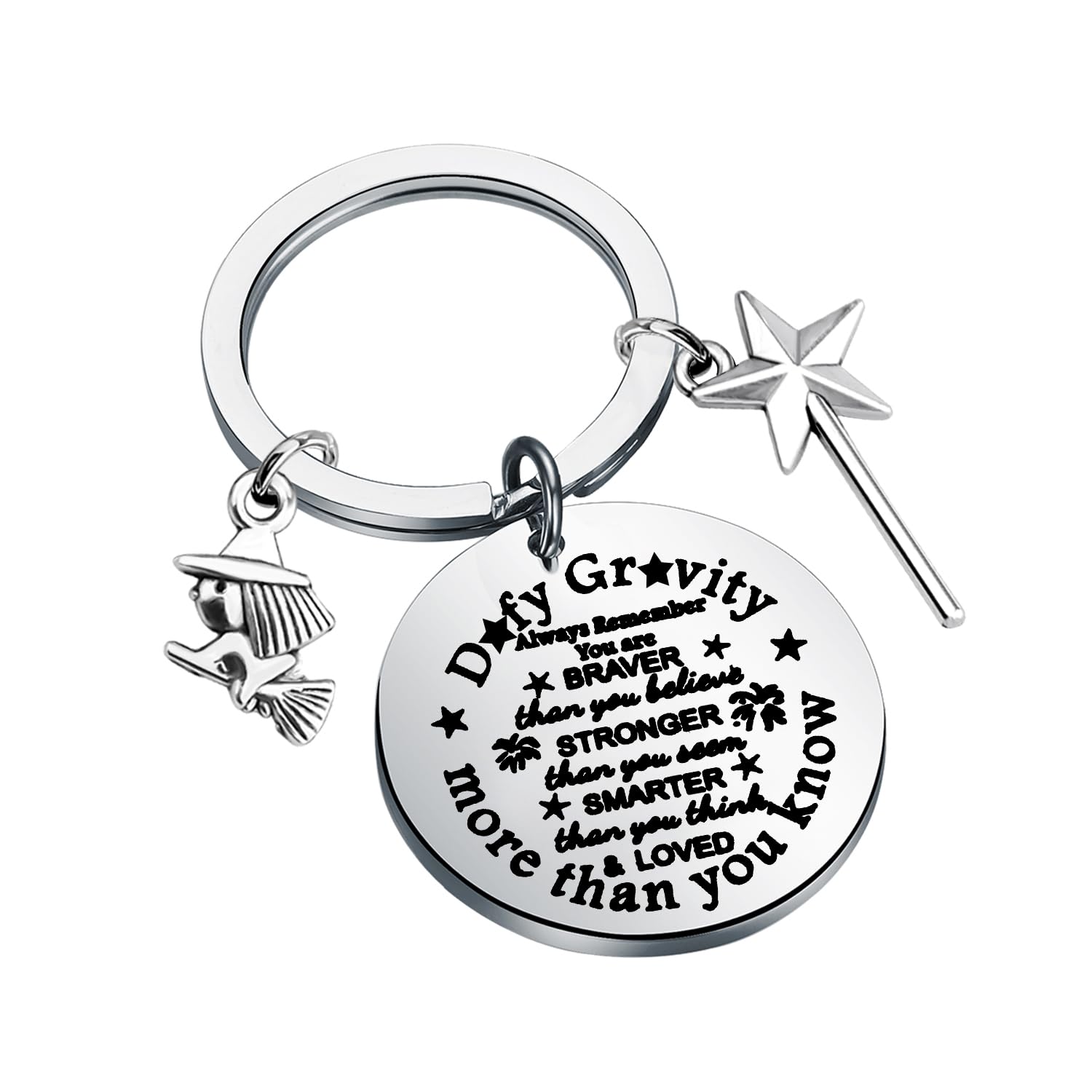 Buy BNQL Wicked Inspired Defy Gravity Keychain Wicked The Musical