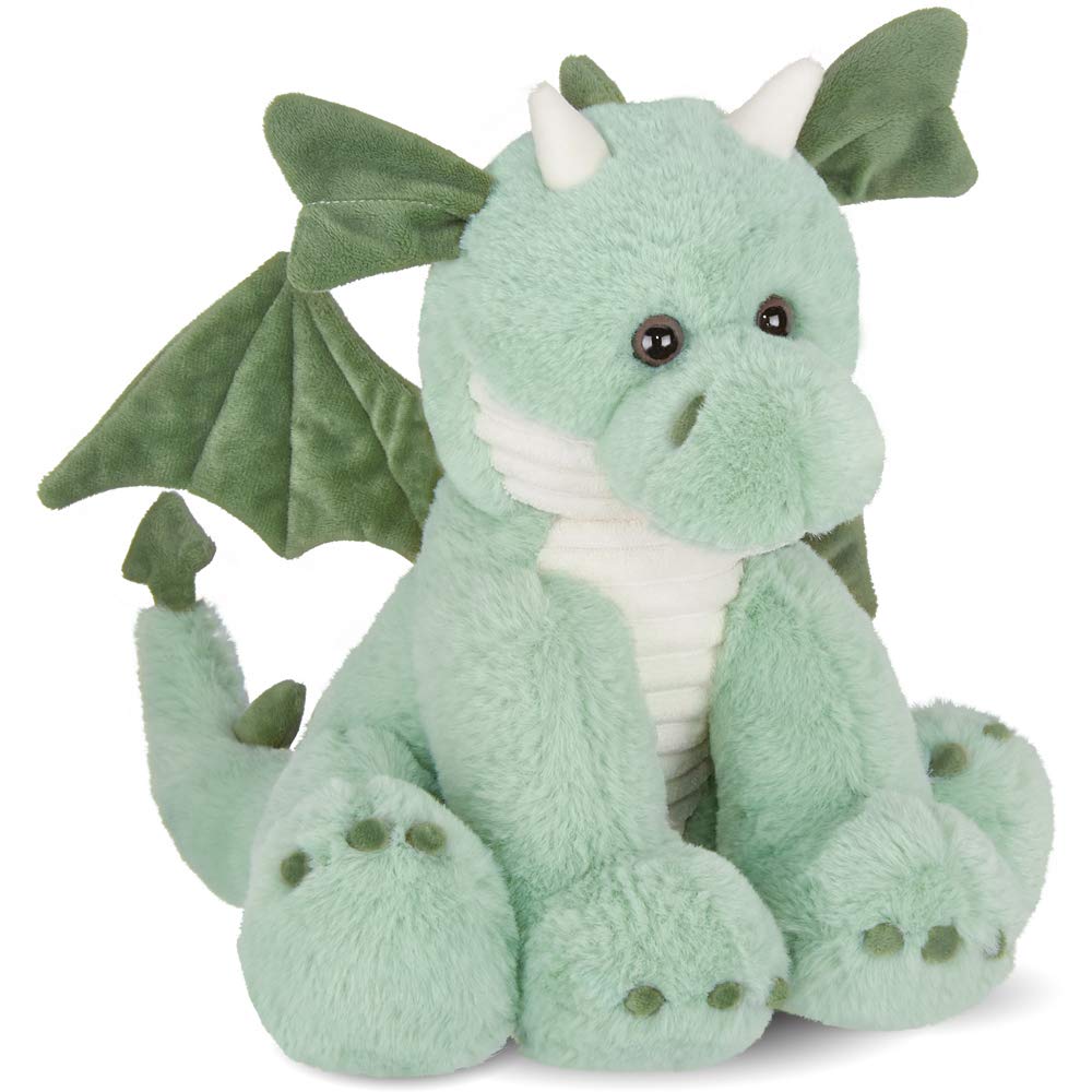 Bearington Collection Burnie Plush Dragon Stuffed Animal, 10.5 Inch