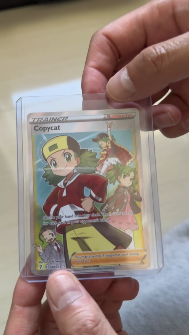 pokemon copycat card Watch Ultra Rare Full Art Copycat Trainer