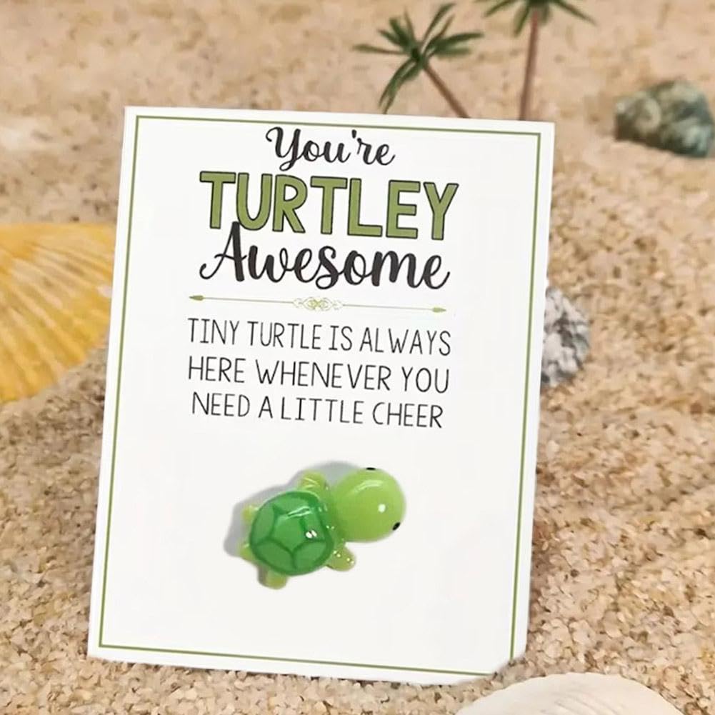 Carte De Remercement De Tortue - Tortue Merc Note - Sous La Carte De