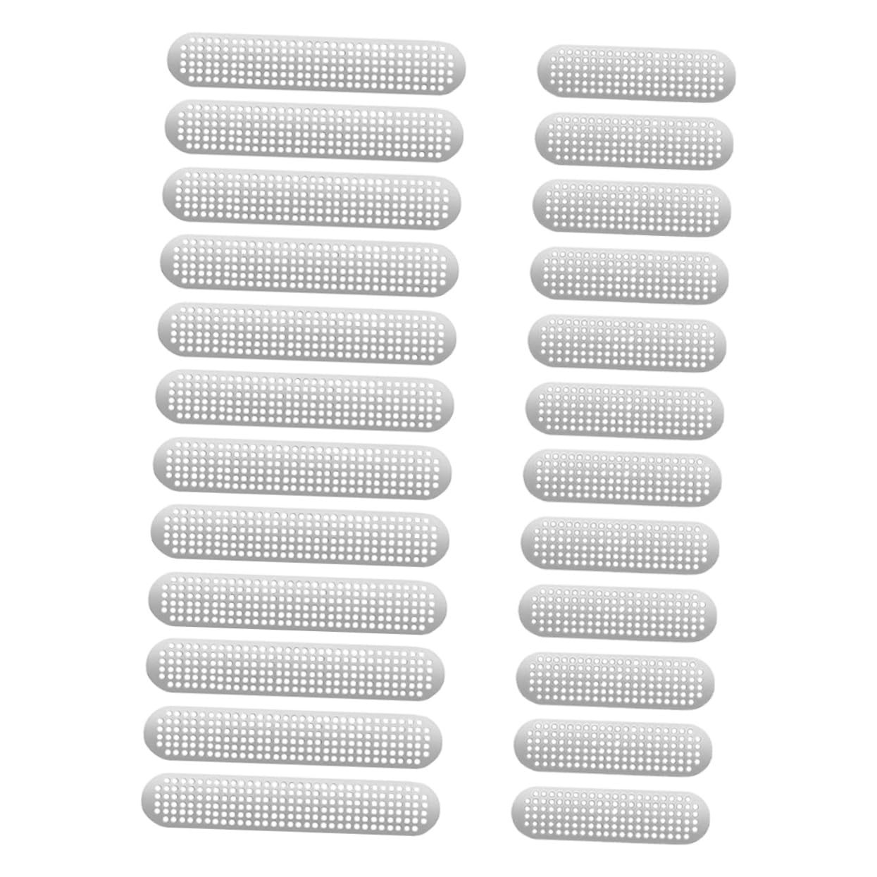 SHOWERORO 24個 アップル シリーズ対応防塵シール スピーカーメッシュネット 長短各防塵粉塵防止 高密 音質保持 携帯電話用ツール 簡単取り付