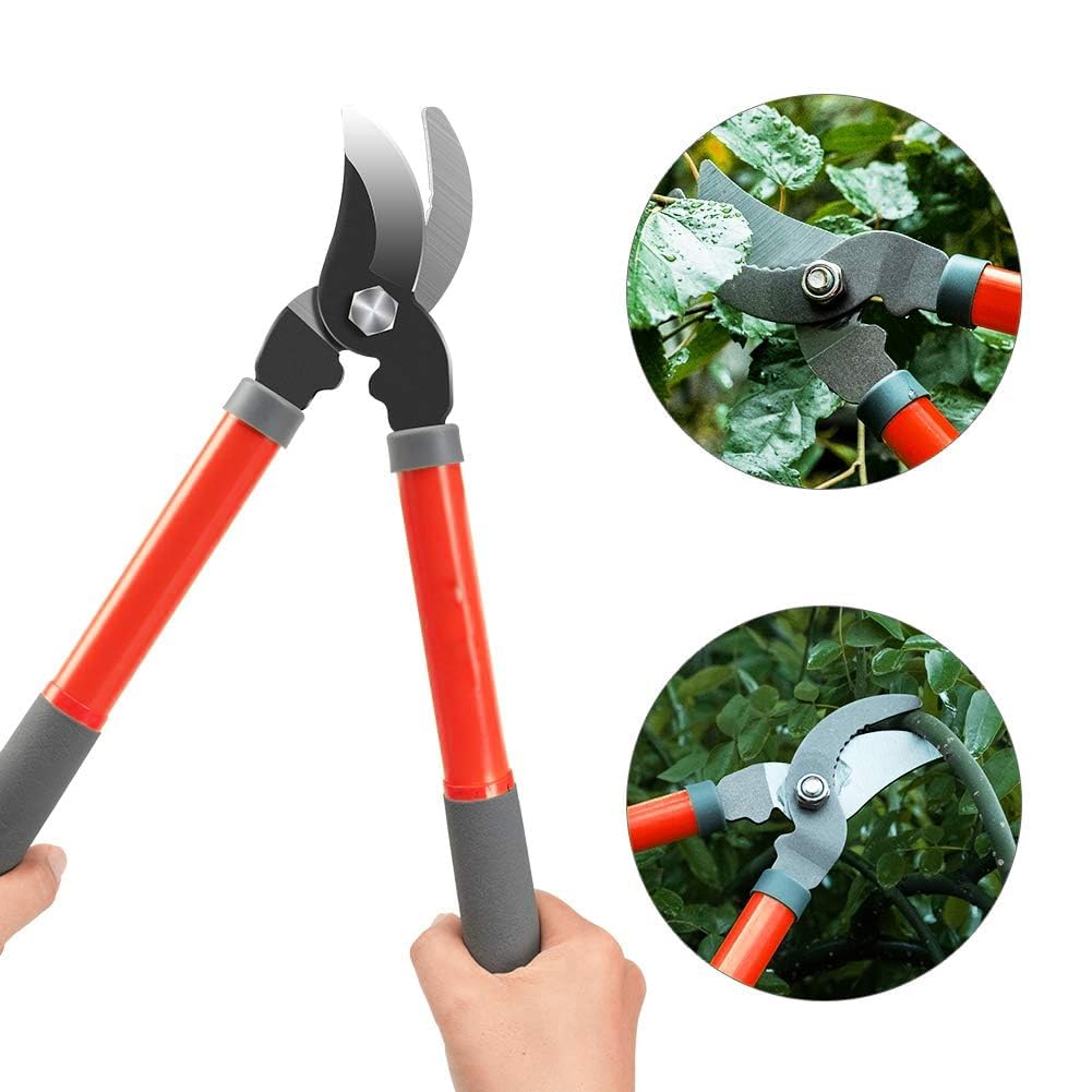 STHITI Professional Ratchet Anvil Lopper with Compound Action, Sturdy Telescopic Handles with Extra Leverage Garden Pruning Tree Hedge Branch Cutter Garden Lopper - Pruning Tool (SMALL) - Image 6 thumbnail