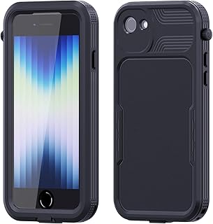 [Taosan] iPhone SE3 SE2 8 7 共用 防水ケース MagSafe対応 IP68防水規格 アイフォンse【第3/2世代】 防雪 防塵 耐衝撃吸収 頑丈 カバー ワイヤレス充電対応 360°全方向保護