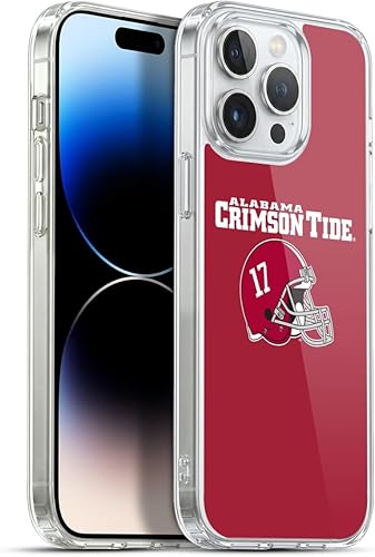 Miniatura 218 de Head Case Designs Funda de gel con logotipo oficial de la Universidad de Alabama UA [protección de grado militar] compatible con Apple iPhone 11