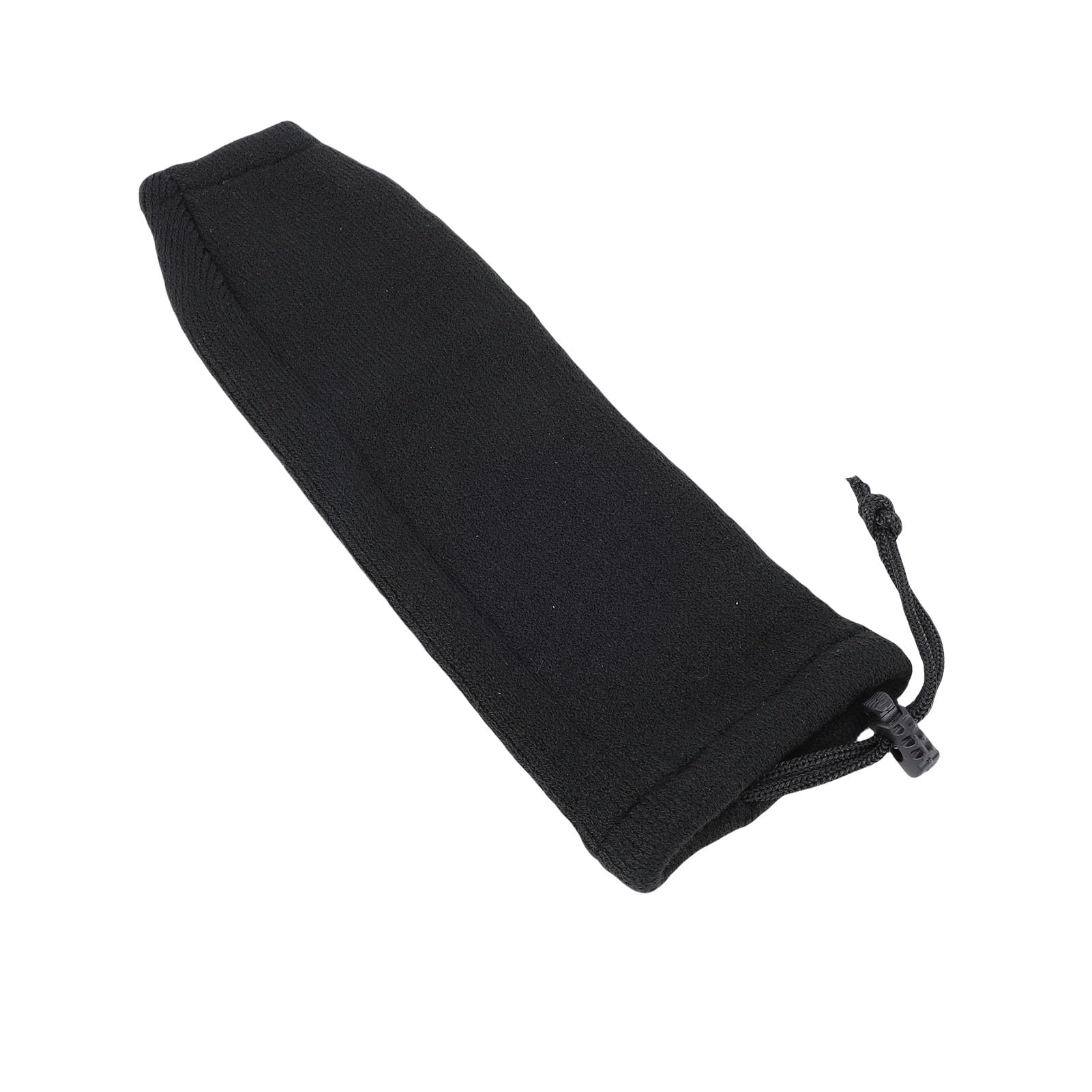 Fundas para Parachoques de Barcos, 4 Unidades, Protección Elástica de Punto Negra Duradera para Parachoques Tubo Cuerda Central y Doble Ojo, 20 X 63 Cm, Ideal Barcos