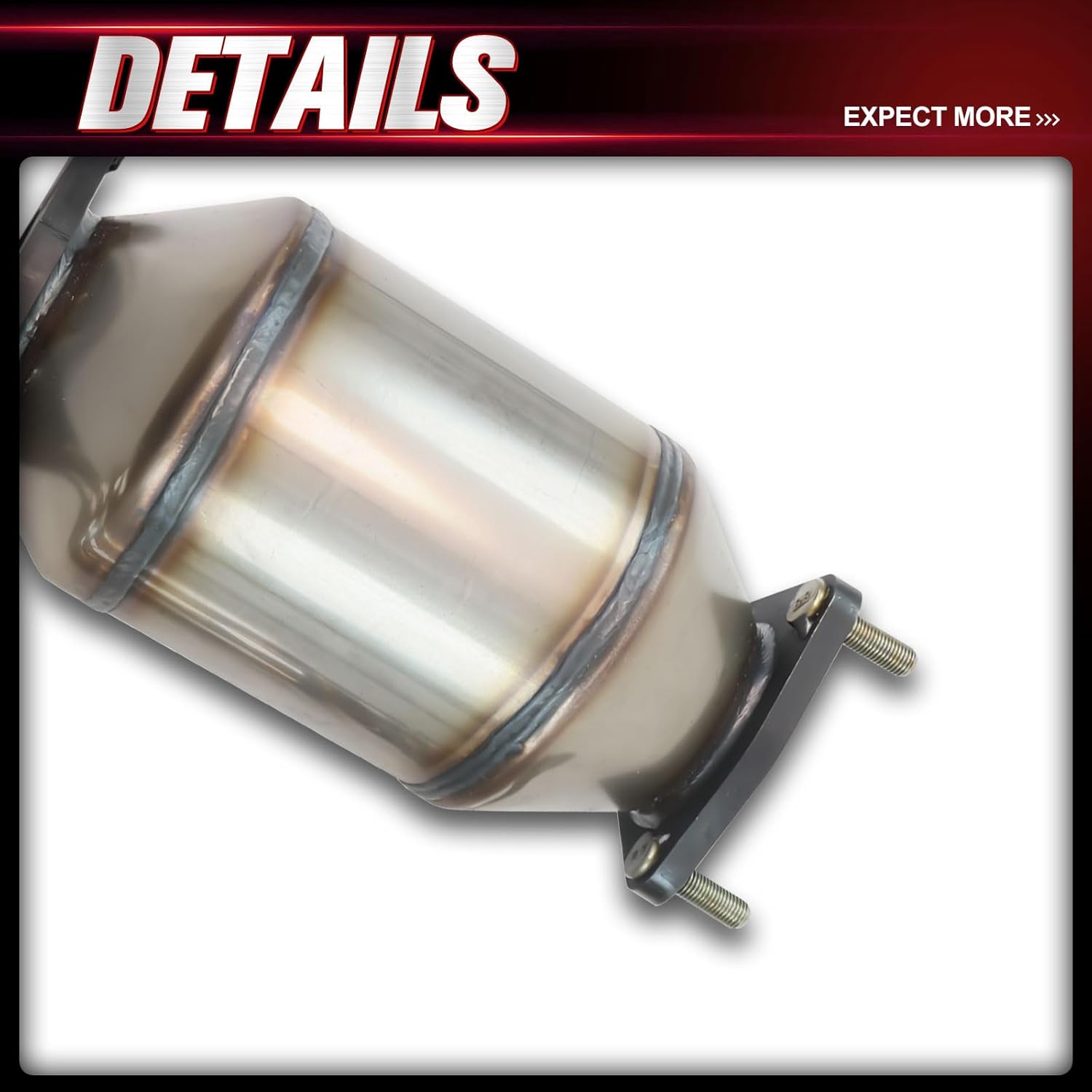 2PCS Catalytic Converter Kit Compatible with 2008-2012 Honda Accord, 2009-2013 Honda TSX 2.4L (EPA Compliant)