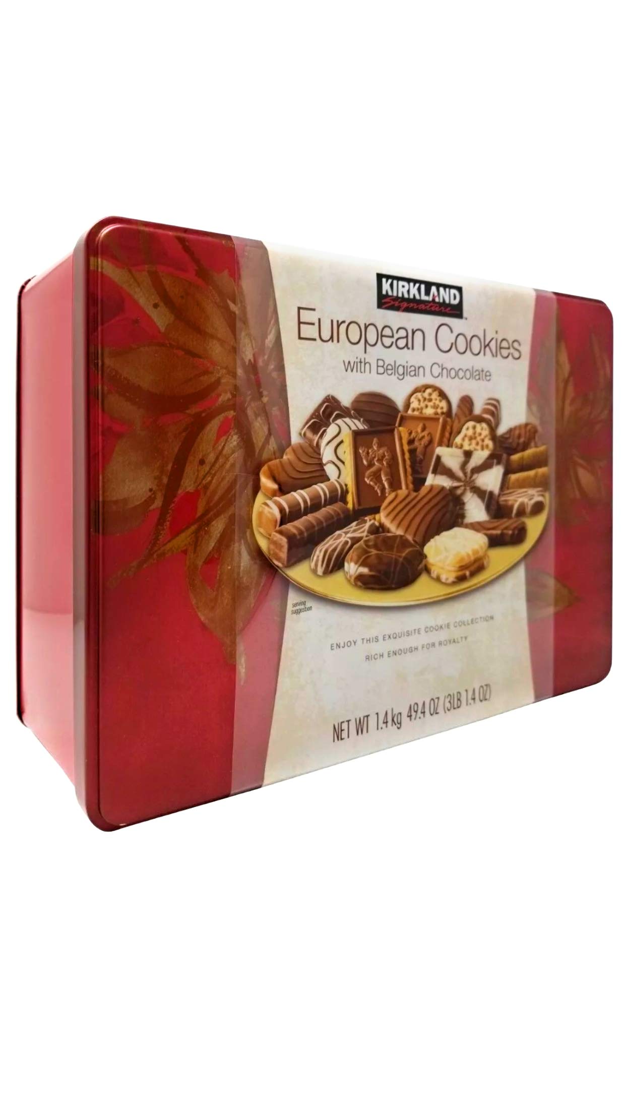 Buy Kirkland Signature European Cookies with Belgian Chocolate 49.4