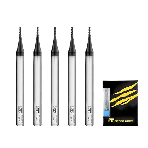 Vista 12 de SPEED TIGER ISE - Fresa de extremo cuadrado de carburo, de micrograno, para aleación de acero o acero endurecido, 4 ranuras, fraccionada