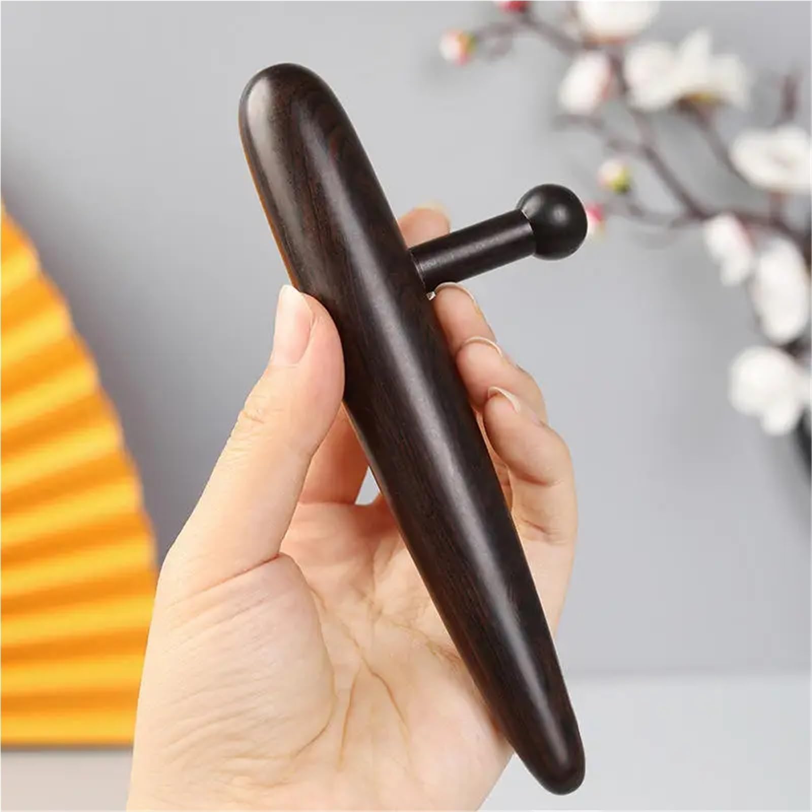 1/2/3 Triggerpunkt-Massagegerät, entspannt Muskeln, Holzmassagewerkzeuge, bequem, bequem, Zuhause, im Freien (L)