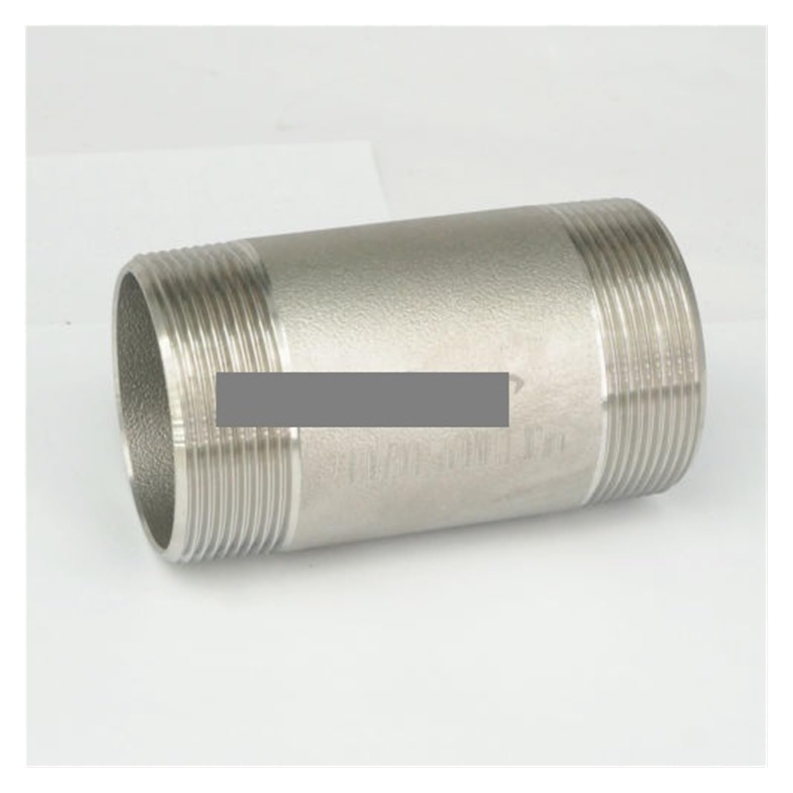 Rvblrdse Men's One Color 1-1/2" Npt 304 Stainless Steel 100Mm Length Barrel Nipple Forged Pipe Fitting 2000 Psi Water Gas Oil