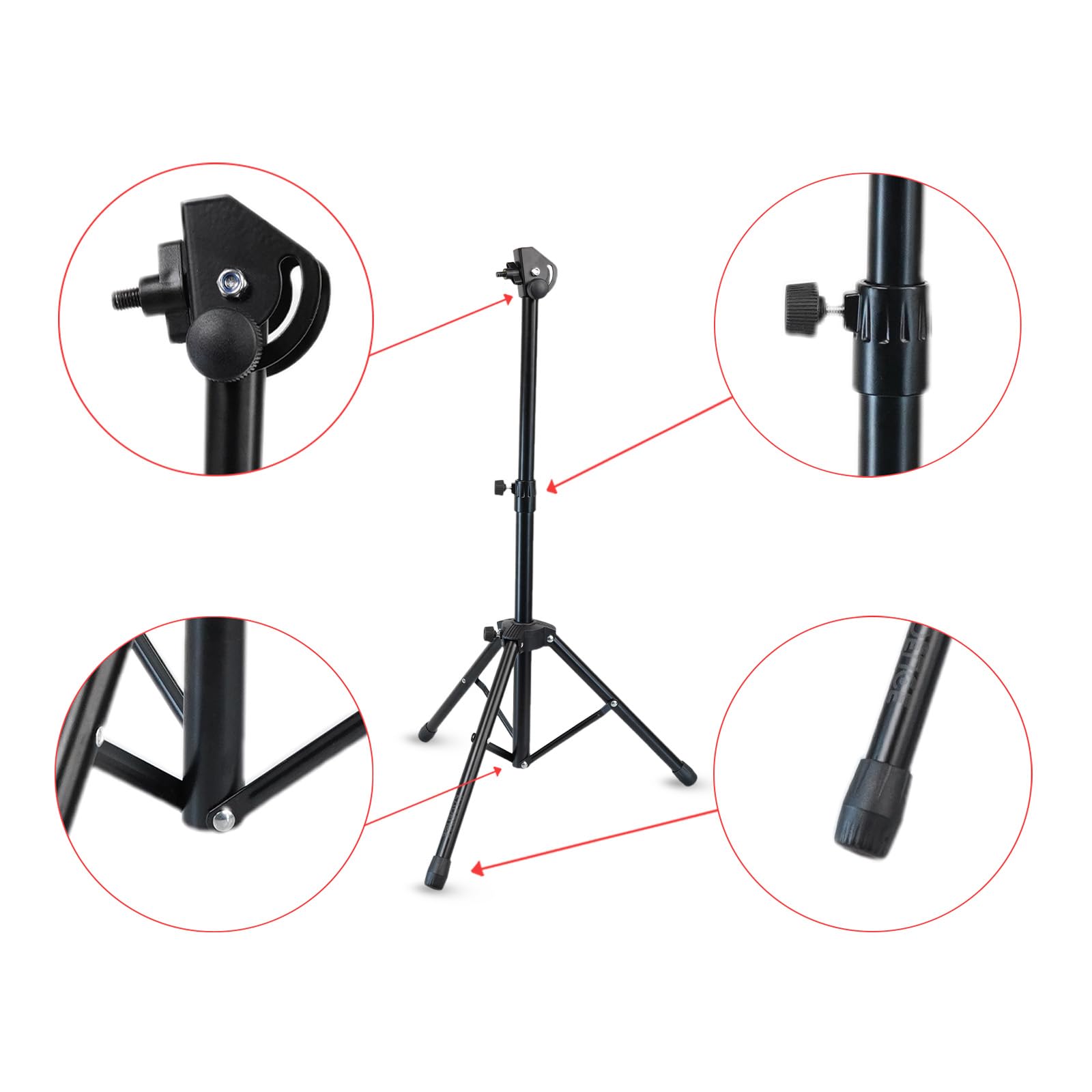 Kadence Portable Practice Pad with Adjustable Stand – Perfect for beginners - Image 6 thumbnail