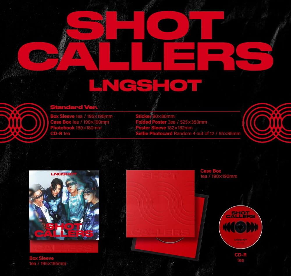 Lngshot - 1st EP Shot Callers Standard version CD : Amazon.co.uk