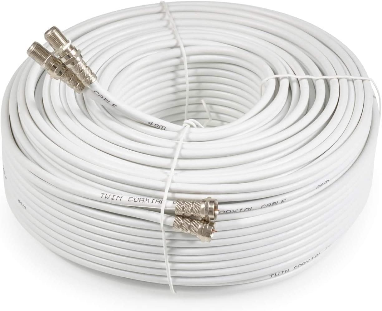 MAST DIGITAL YCABO3JA Smedz 10 m Twin Satellite Shotgun Coax Cable