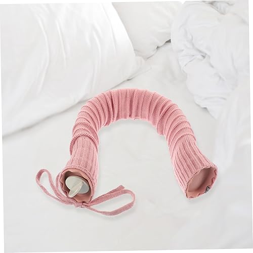 Miniatura 5 de U Shape Hot Water Bag Neck Warmer with Plush Cover Safe Silica Gel Fillable Hot Water Pouch for Shoulder and Cervical Vertebra Relief Cold Heat