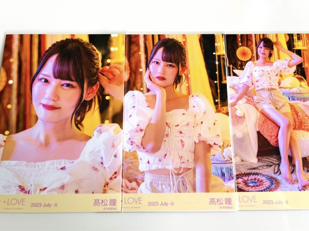 Amazon.co.jp: イコラブ 髙松瞳 ナツマトペ MV衣装 生写真