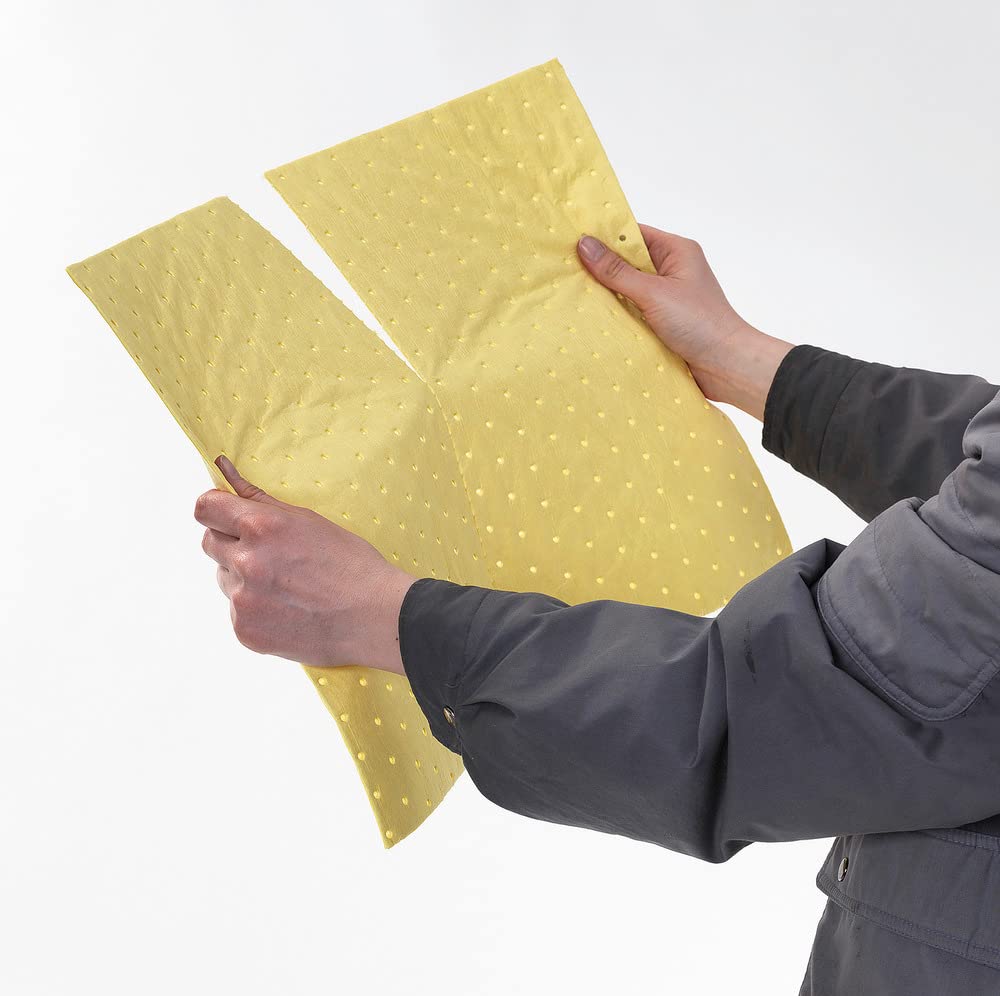 DENSORB Chemikalienbindemittel Vlies Matten 40 x 50 cm 50 Stück
