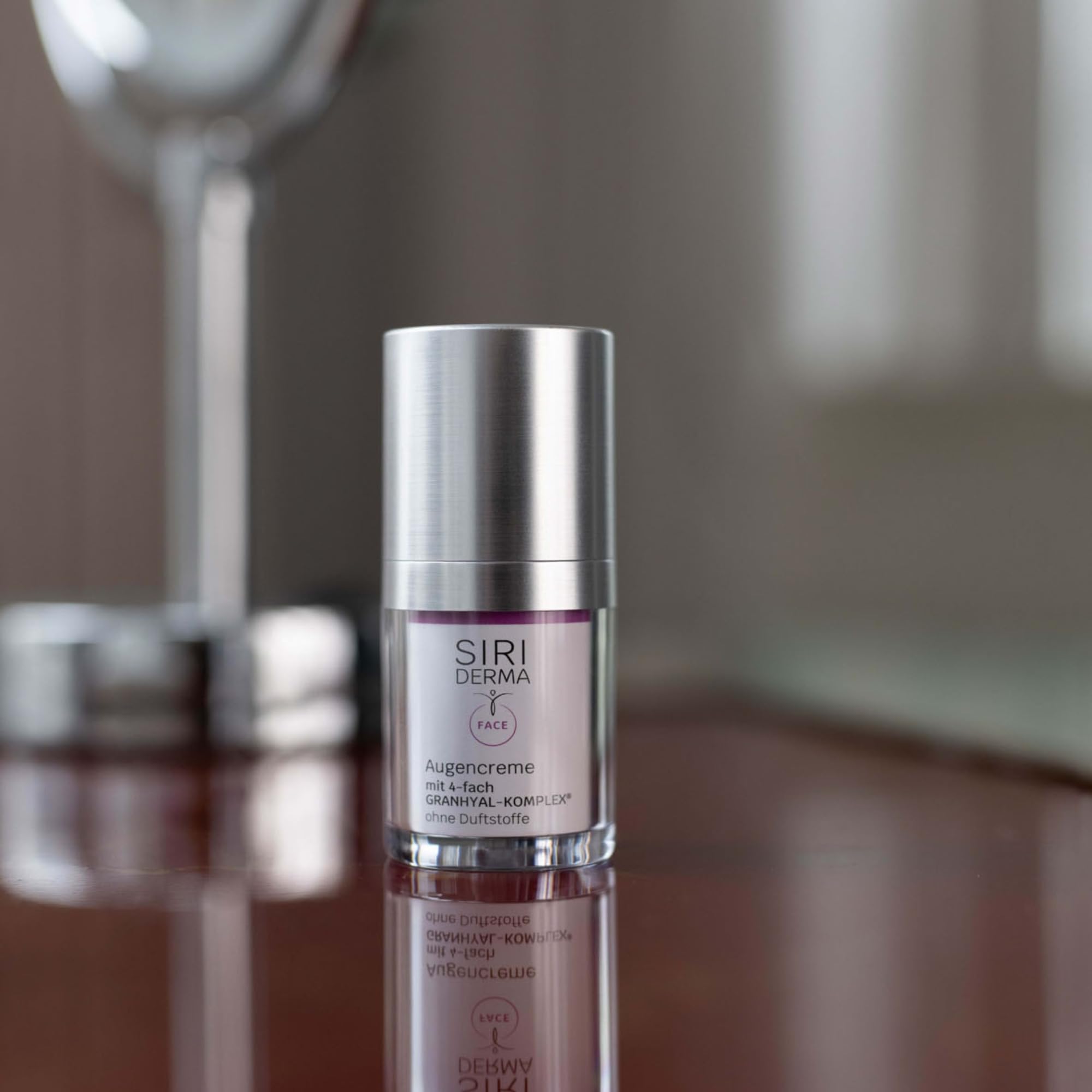 siriderma basische Ojo fältchen Crema 15 ml para muy seca piel sensible