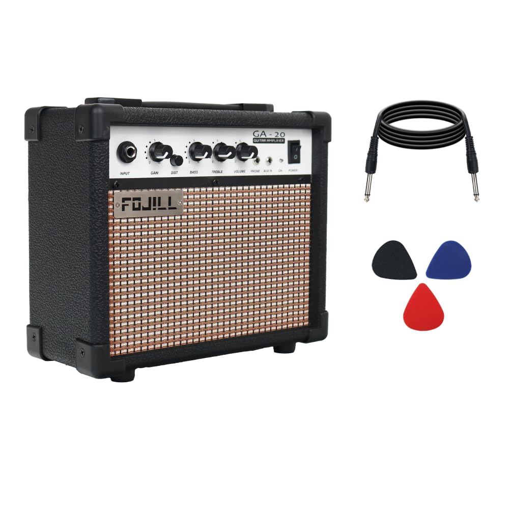 Amazon.com: Fojill 20W Watt Electric Guitar Amplifier Amp Practice