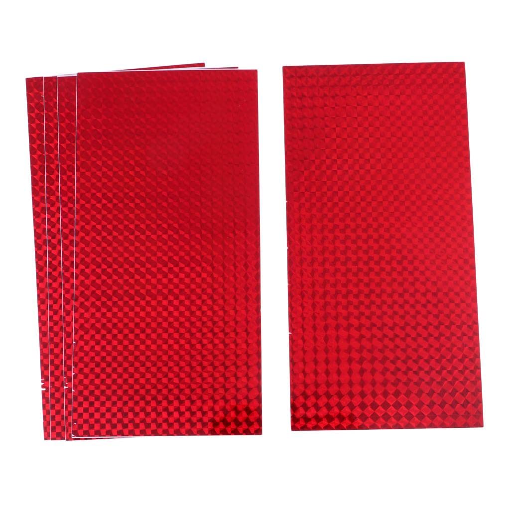 bnf® Waterproof Adhesive Fishing Lure Tape Fish Scales Fly Tying Materials Red | Fishing | Baits Lures & Flies | Tackle Craft-image-43