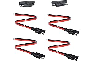 14AWG SAE Quick Connector Extension Cable Pack of 4