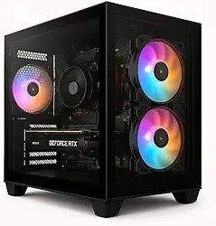 PC Gamer Skill Aquarium, AMD Ryzen 5 5600GT, 16GB 3200MHz, Radeon Vega 7, SSD 512GB M.2, Fonte 500w, Preto SKA003