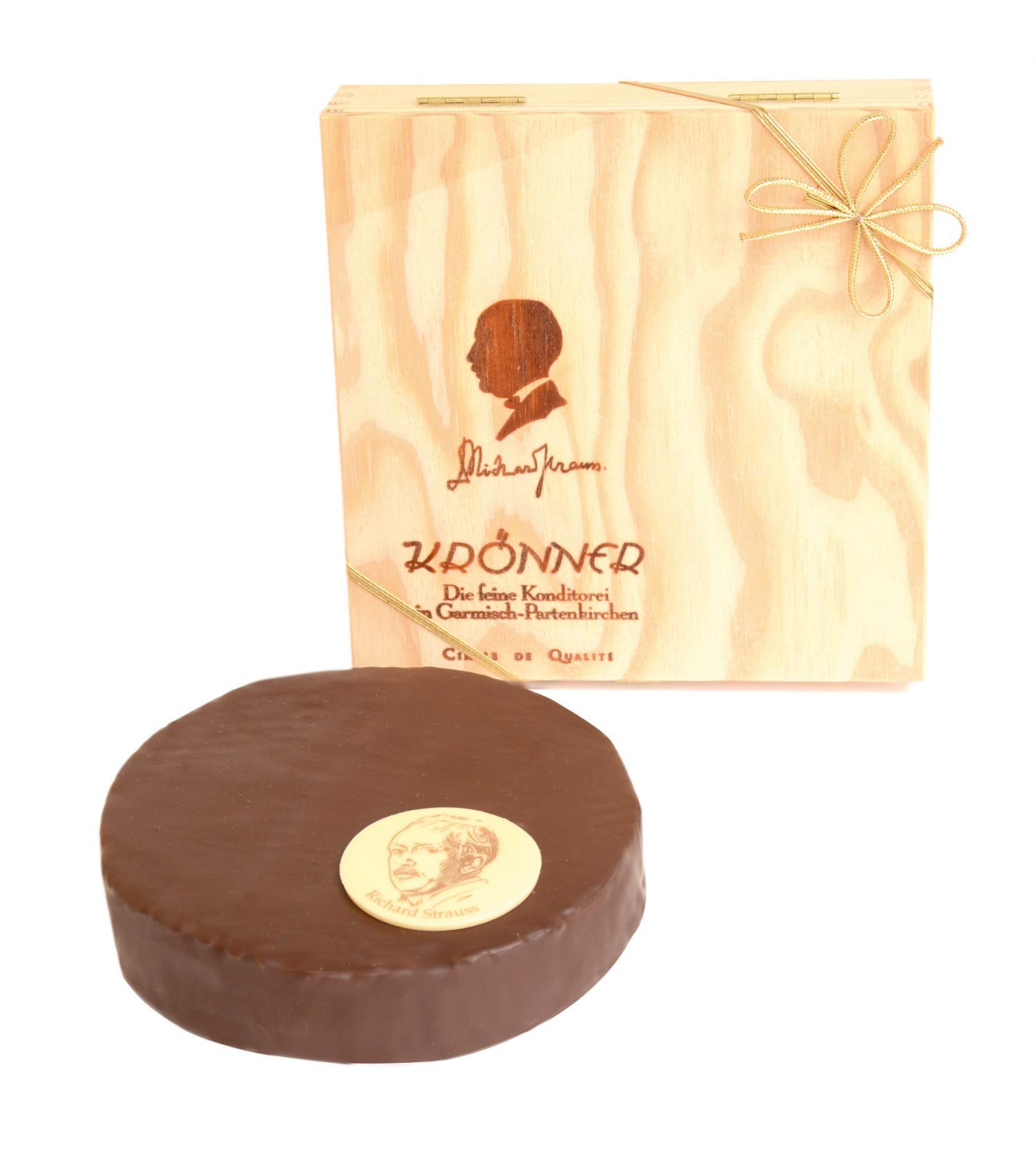 Krönner Richard Strauss Torte in Holzkiste