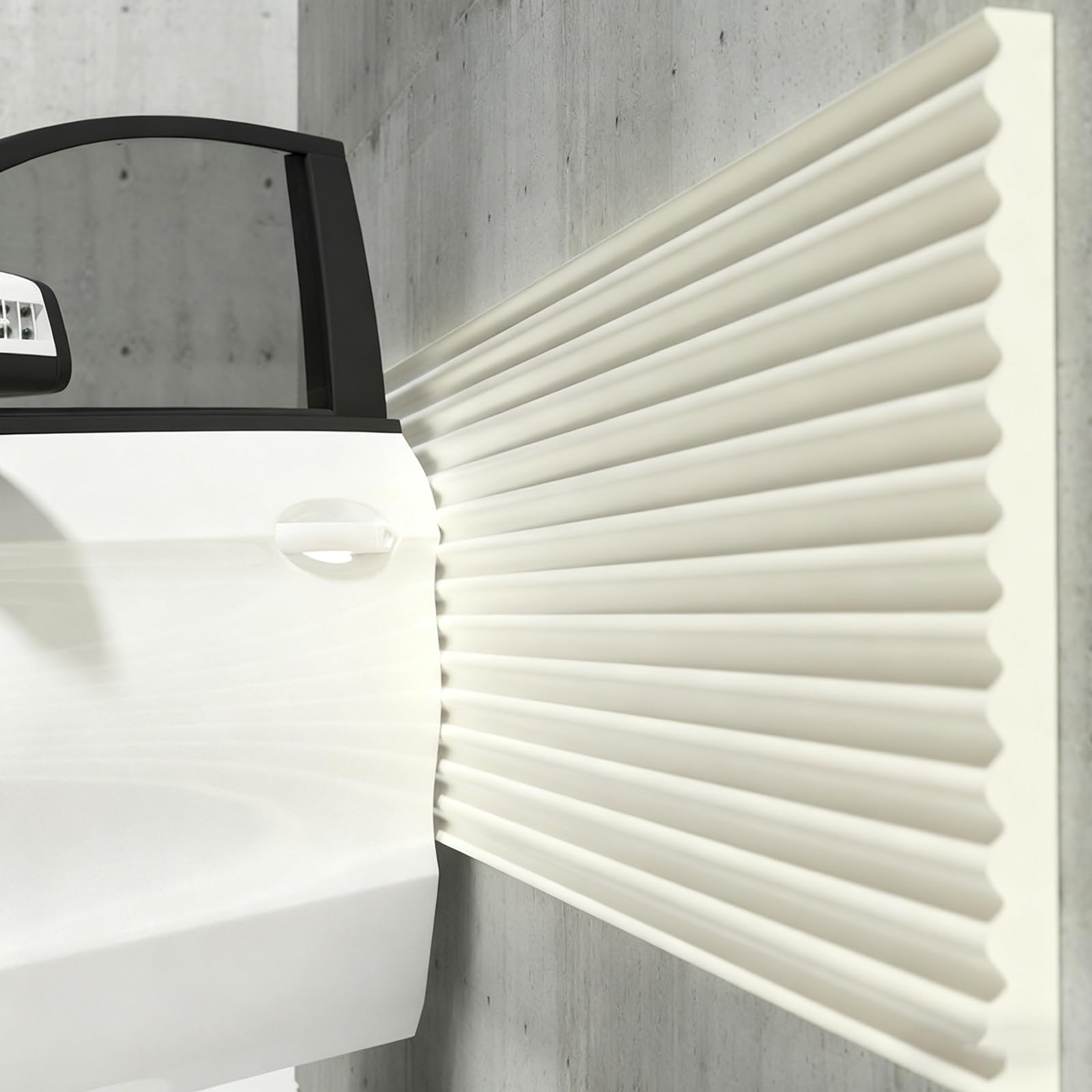 Protection d'angle murale autocollante pour garage et rayonnages d'entrepôt