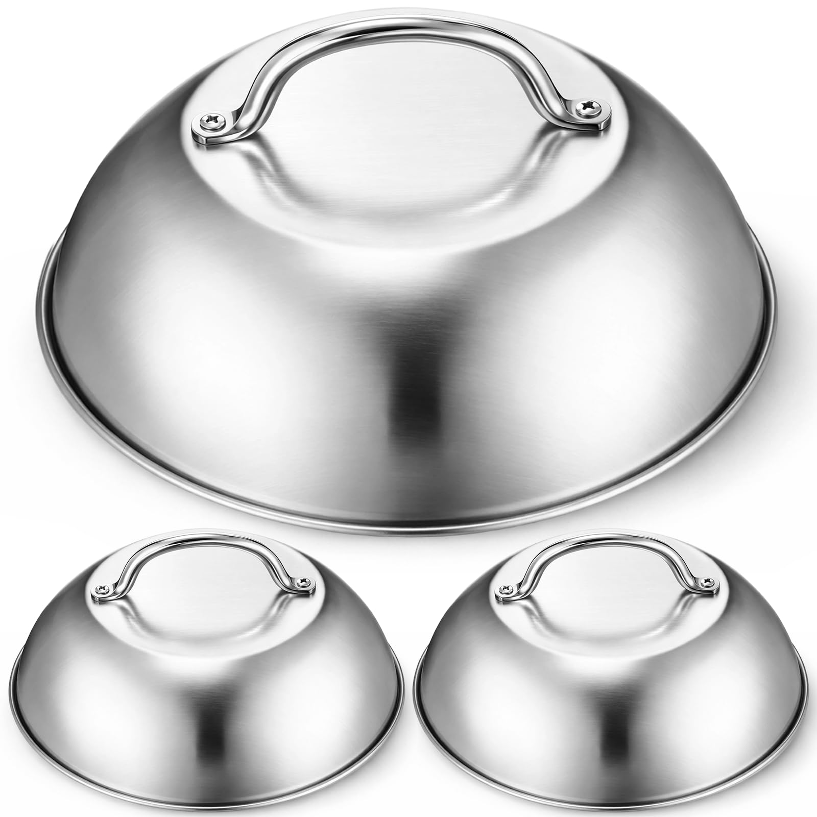 Photo 1 of Singhoow 3-Pack 9-Inch Cheese Melting Domes