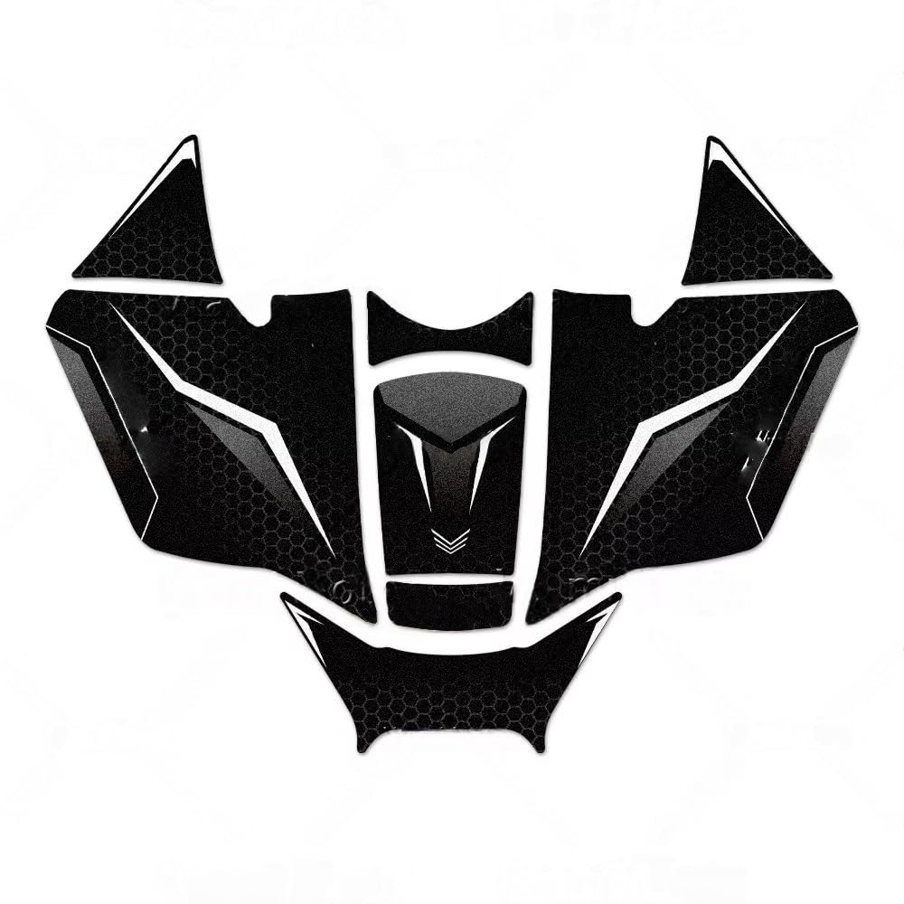 Dingyig Color1 For Xmax 300 2023-2026 Motorcycle Fuel Tank Sticker Scooter Pad Protection Decal(Color1)