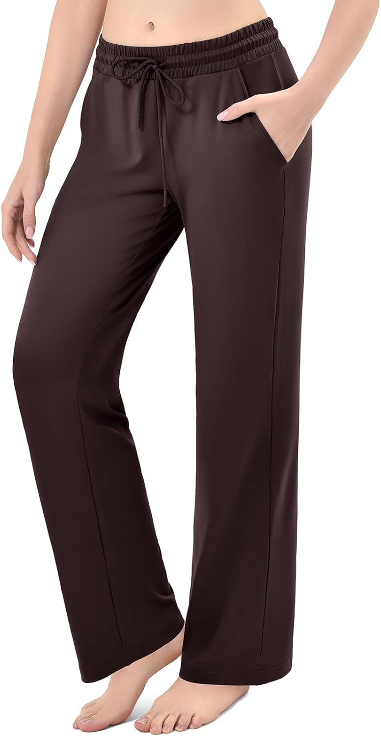 Stanpetix Track Pants Women Loose Straight Leg Women’s Sweatpants with Pockets for Sports Jogging