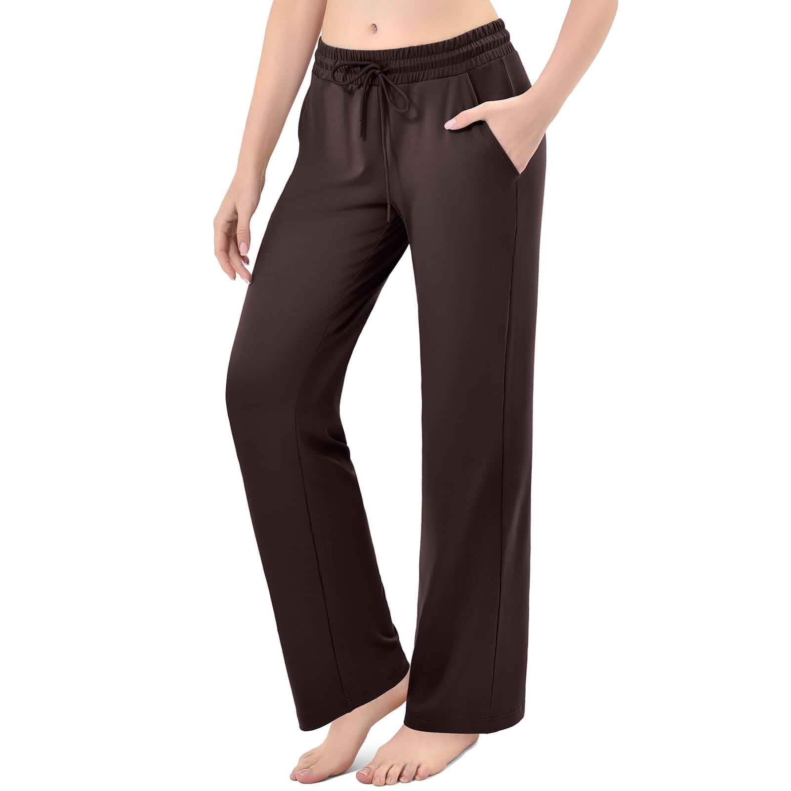 Stanpetix Sweatpants Women Wide Leg Joggers with Pockets baggy pants,straight leg design, quality material, adjustable elastic waistband, two side pockets, versatile & stylish