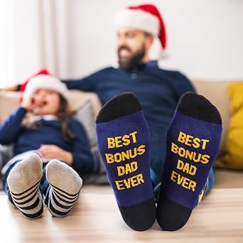 Veachog Fathers Day Birthday Gifts for Dad Socks