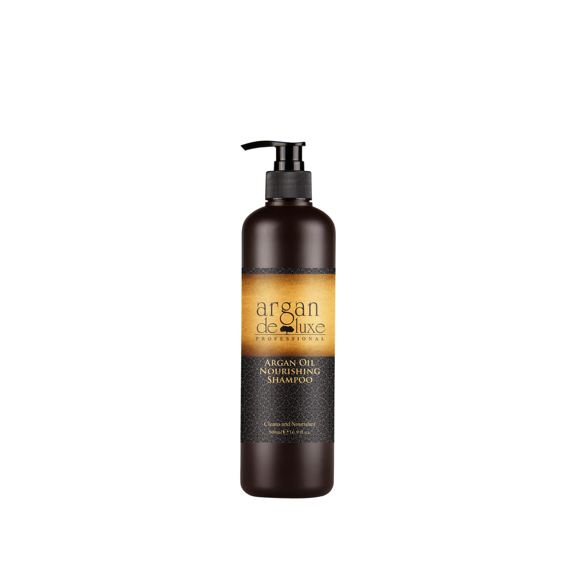 Deluxe Nourishing Shampoo with Pure Vitamin E, Nourishing and Cleanses Hair Fiber, Sulfate and Paraben Free (500ml)