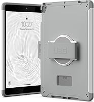 Vista 8 de URBAN ARMOR GEAR UAG Diseñado para Funda de iPad 10.2 Negro 9ª Generación 2021 y 8ª Gen 2020 con Correa de Mano Delgada Slim Militar Probado contra