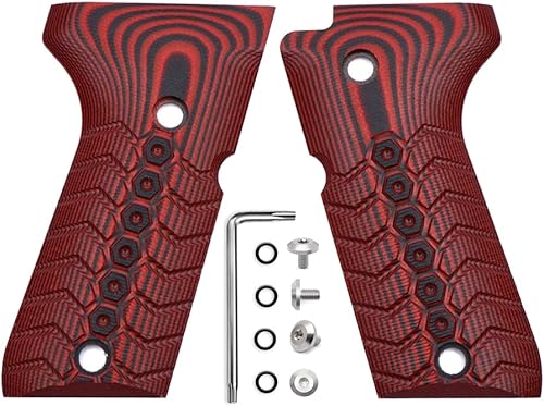 Miniatura 6 de Guuun Empuñaduras G10 para Beretta 9296 Compacto, Textura Mecánica OPS