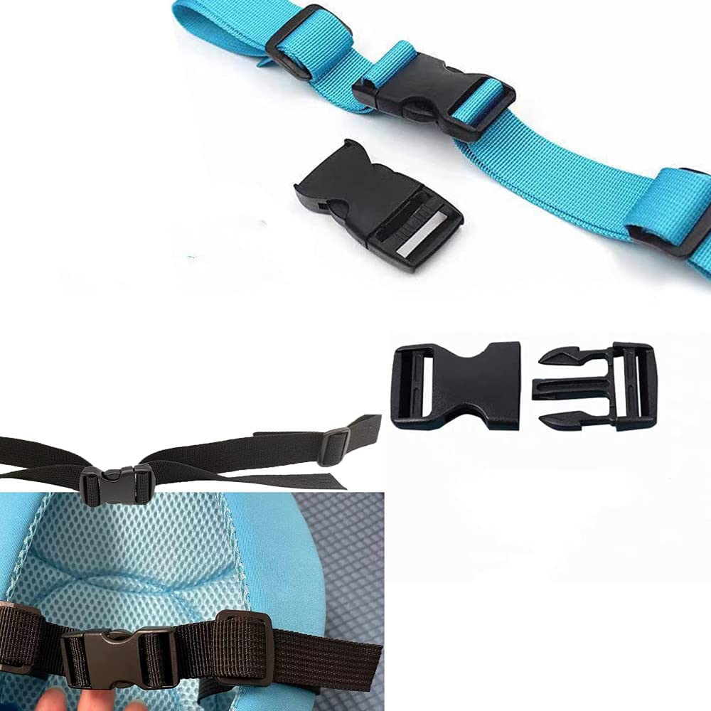 Lot De 2 Sangles De Poitrine Réglables Antidérapantes Avec