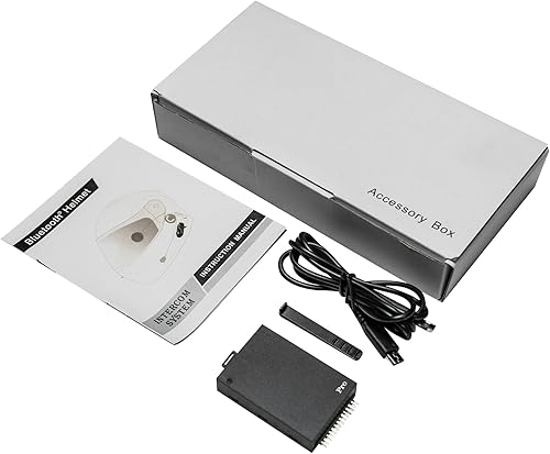 Miniatura 7 de ILM - Casco de motocicleta Bluetooth, modular, abatible, de cara completa, doble visera, MP3, intercomunicador, radio FM, aprobación DOT, modelo