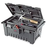Plano Molding - 781-002 781 22-Inch BAB Power Tool Box with Tray, Graphite Gray black