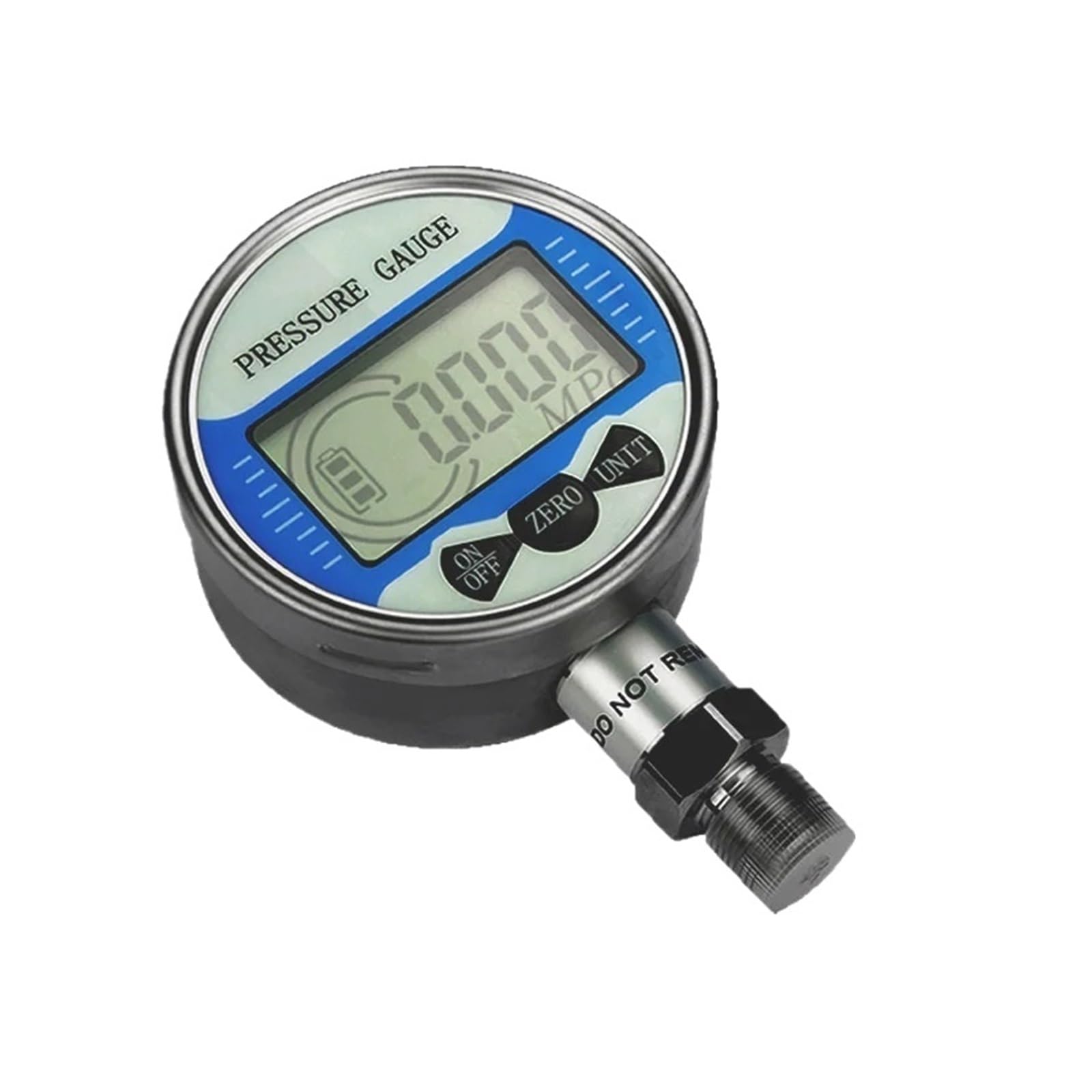 Manómetro Digital de presión de Aire y Agua, 0-10 Bar, 60 mm, G1/8(0-3bar)