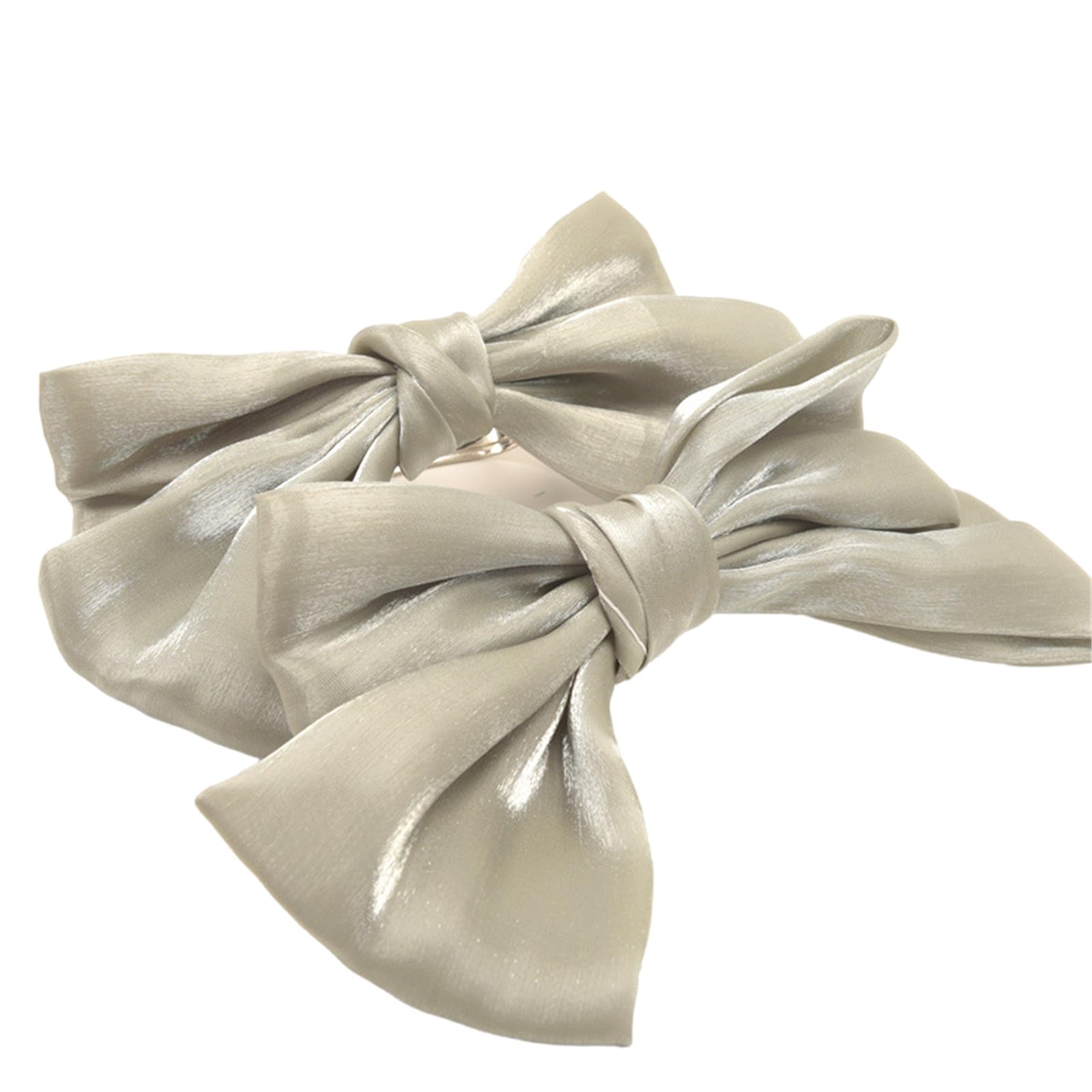 Modern Curtain Clips Decorative Bows Shape Tiebacks Durability Fabric and Metal Construction Elegant Room Organizers Light Curtain Decoration Clip