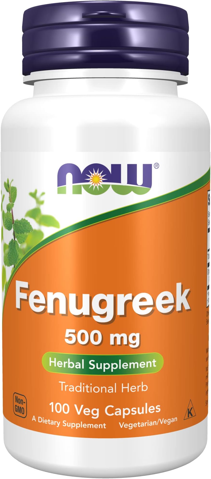 NOW Supplements, Fenugreek (Trigonella foenumgraecum) 500
