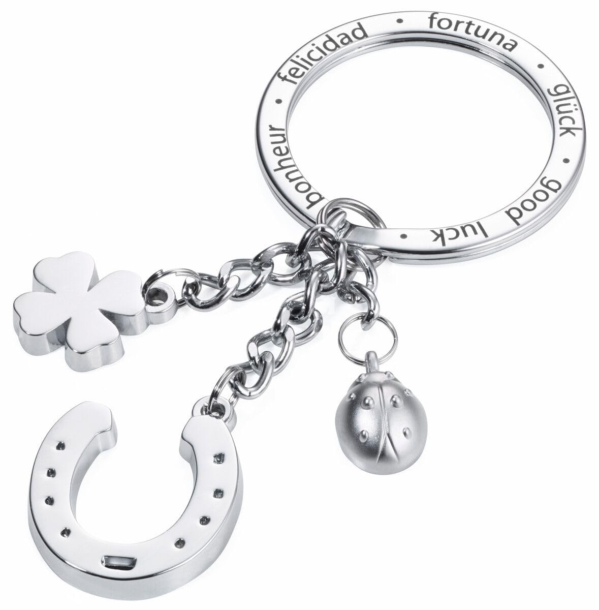 Troika Talizman Brelok do Kluczy, Srebrny, 11 cm
